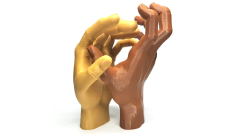 ABS пластик REC коричневый 1,75 мм 2 кг