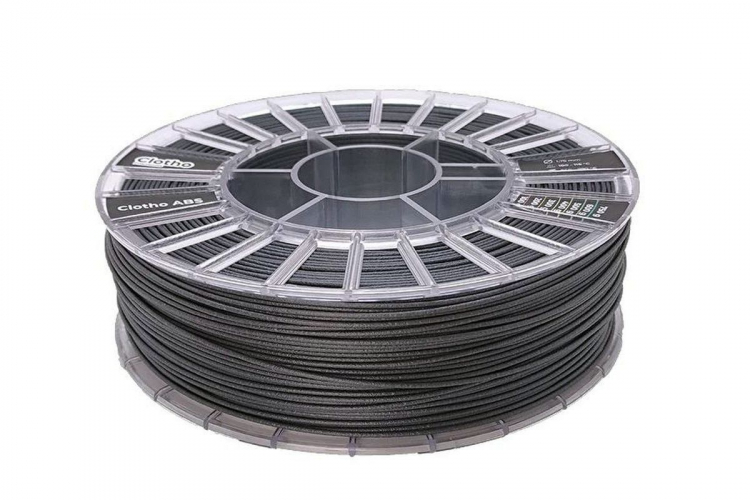 ABS GF-13 пластик Clotho Filaments Black 1,75 мм 2 кг