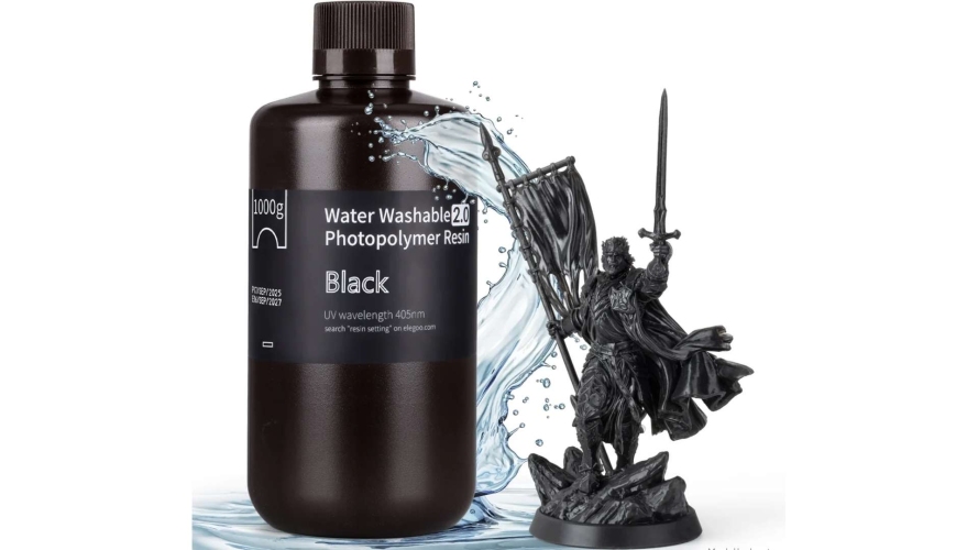 Фотополимер Elegoo Water Washable v2.0 (1 кг)