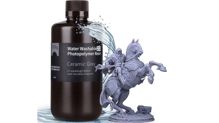 Фотополимер Elegoo Water Washable v2.0 (1 кг)