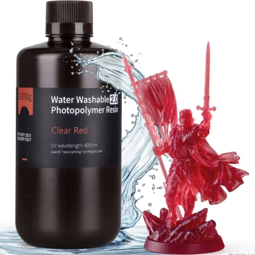 Фотополимер Elegoo Water Washable v2.0 (1 кг)