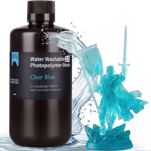 Фотополимер Elegoo Water Washable v2.0 (1 кг)