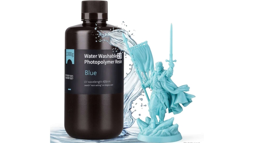 Фотополимер Elegoo Water Washable v2.0 (1 кг)