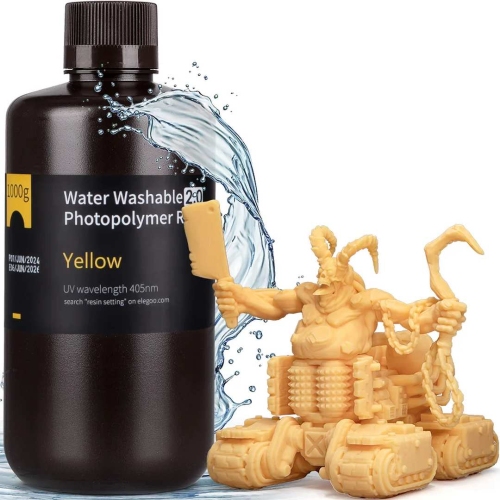 Фотополимер Elegoo Water Washable v2.0 (1 кг)