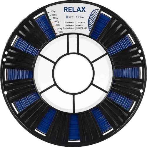 PETG пластик REC Relax синий 1,75 мм 0,75 кг
