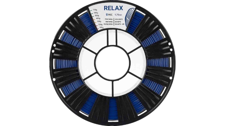 PETG пластик REC Relax синий 1,75 мм 0,75 кг