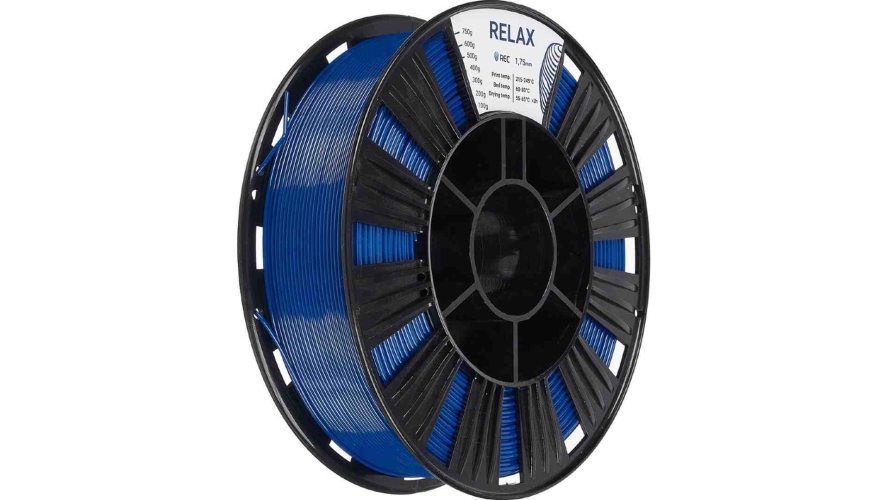 PETG пластик REC Relax синий 1,75 мм 0,75 кг