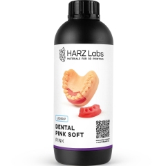 Фотополимер HARZ Labs Dental Pink Soft (1 кг)