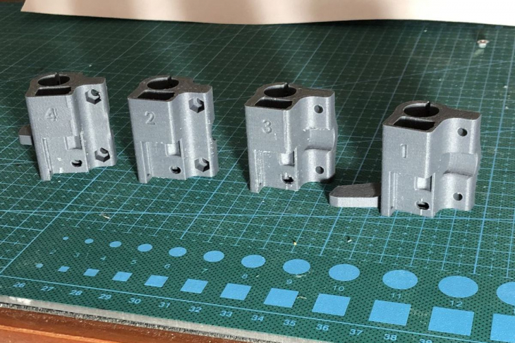 ABS GF-13 пластик Clotho Filaments Dark Grey 1,75 мм 2 кг