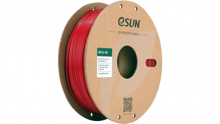 PLA-SS пластик ESUN Fire Engine Red 1,75 мм 1 кг