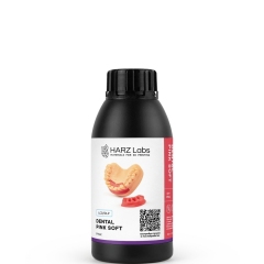 Фотополимер HARZ Labs Dental Pink Soft (0,5 кг)