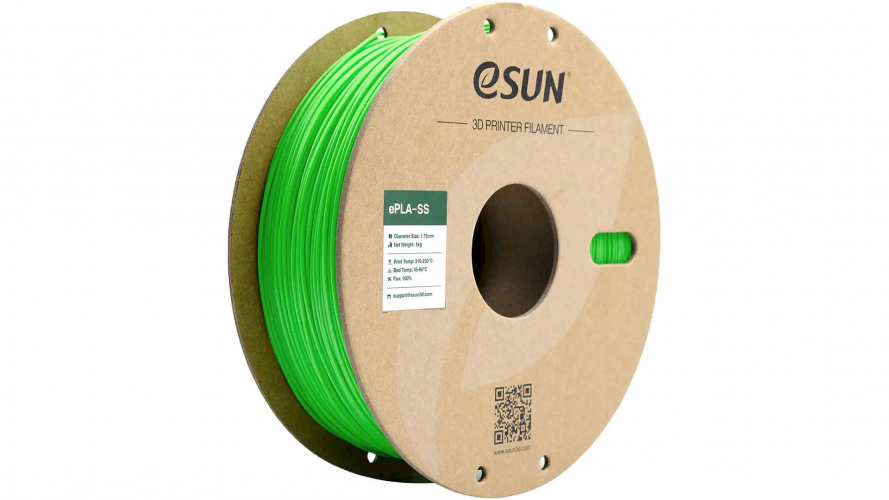 PLA-SS пластик ESUN Green 1,75 мм 1 кг
