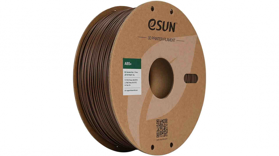 ABS+ пластик ESUN Brown 1,75 мм 1 кг