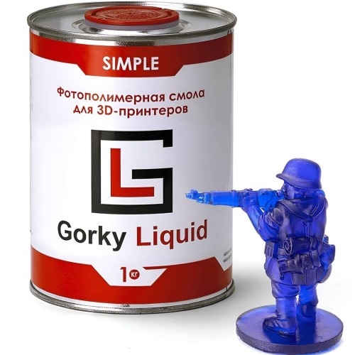 Фотополимер Gorky Liquid Simple Blue