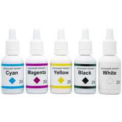 Пигмент SMOLA Pigment Set CMYK+W для фотополимера