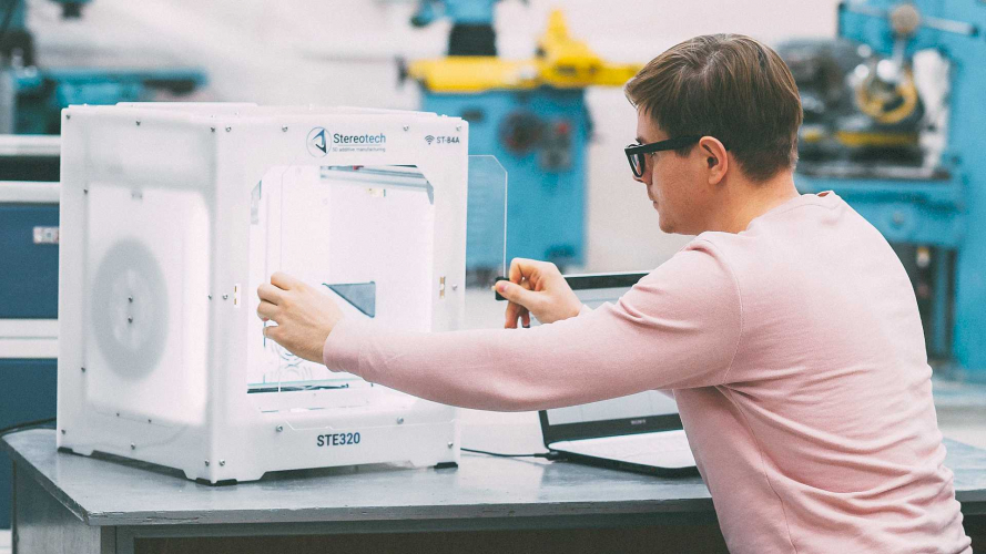 5D-принтер Stereotech Hybrid 530