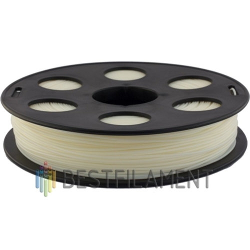 ABS GF стеклонаполненный пластик Bestfilament — армированный ABS с 10% стекловолокна 1,75 мм 0,5 кг (белый)
