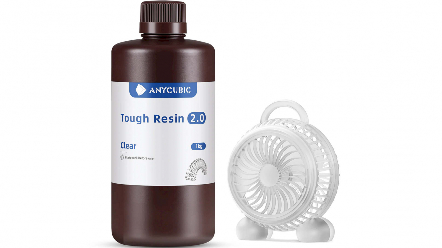 Фотополимер Anycubic Tough 2.0 Clear (1 кг)