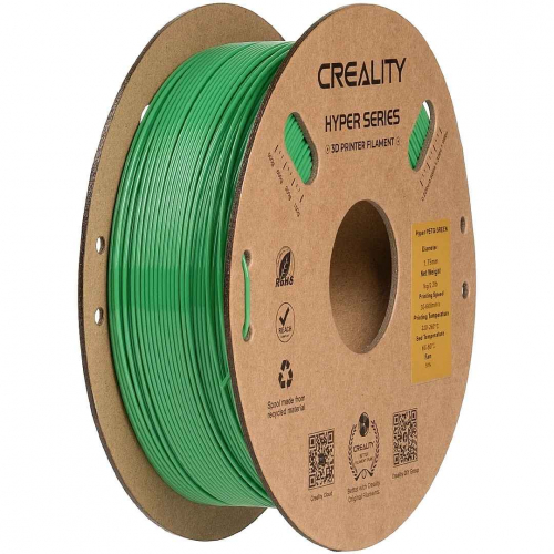PETG Hyper series пластик Creality Green 1,75 мм 1 кг