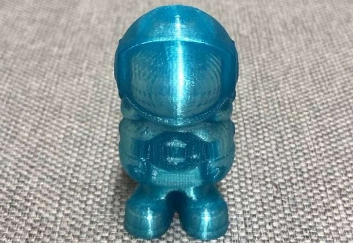 PETG пластик Bestfilament флуоресцентный голубой 1,75 мм 1 кг