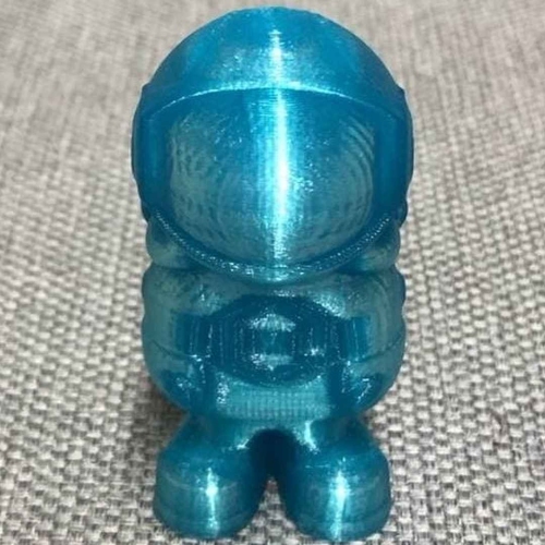 PETG пластик Bestfilament флуоресцентный голубой 1,75 мм 1 кг