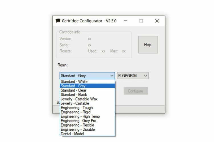 Картридж многоразовый универсальный для Formlabs Form 2 / Form 3