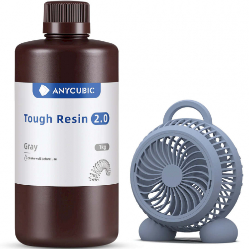 Фотополимер Anycubic Tough 2.0 Gray (1 кг)