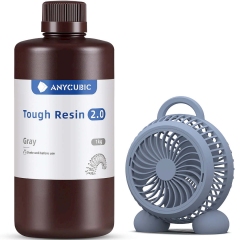 Фотополимер Anycubic Tough 2.0 Gray (1 кг)