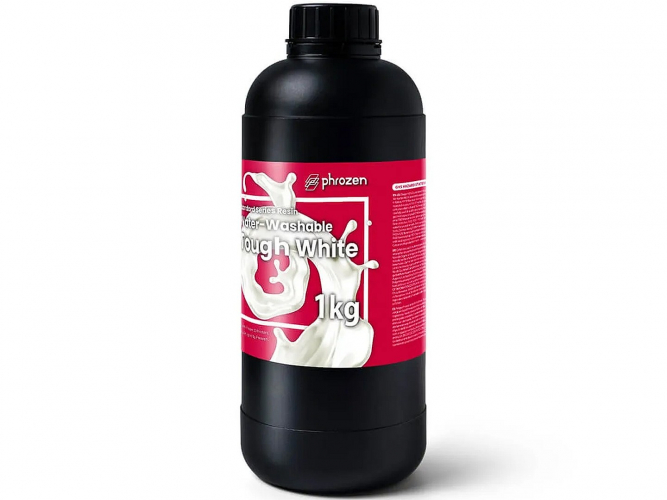 Фотополимер Phrozen Water Washable Tough White (1 кг)