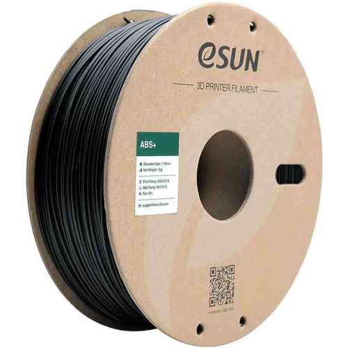 ABS+ пластик ESUN Black 1,75 мм 1 кг