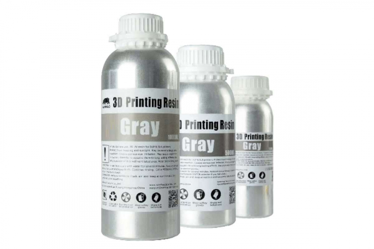 Фотополимер Wanhao Resin Gray (0,5 л)