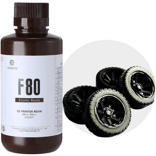 Фотополимер Resione F80 Elastic Resin Black
