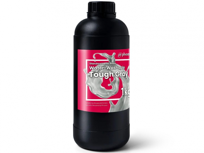 Фотополимер Phrozen Water Washable Tough Gray (1 кг)