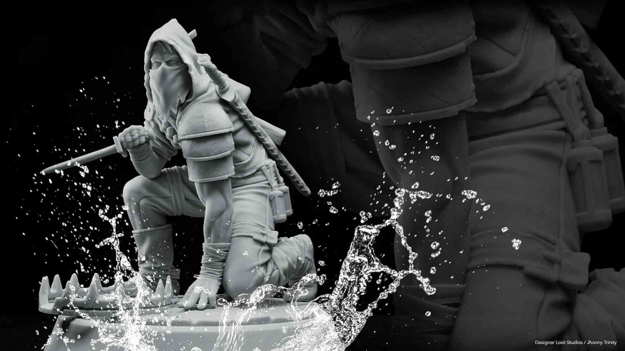 Фотополимер Phrozen Water Washable Tough Gray (1 кг)