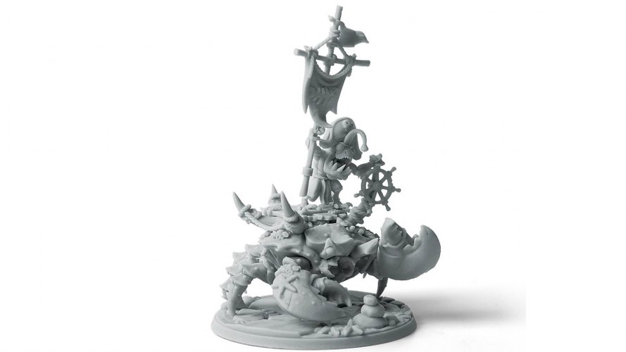 Фотополимер Phrozen Water Washable Tough Gray (1 кг)