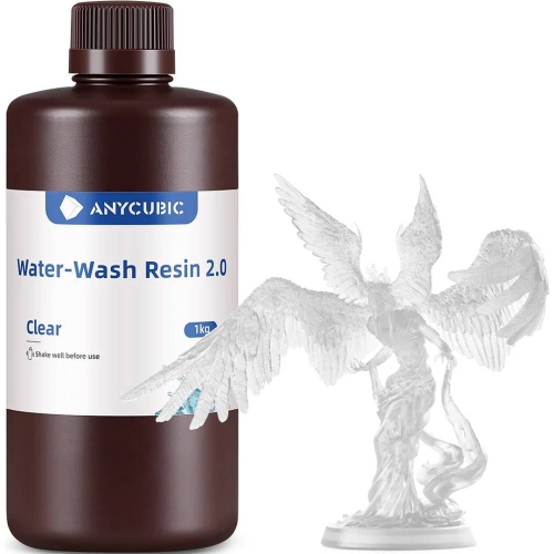 Фотополимер Anycubic Water-Wash Resin 2.0 (1 кг)