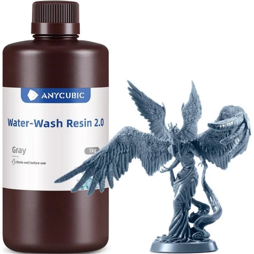 Фотополимер Anycubic Water-Wash Resin 2.0 (1 кг)