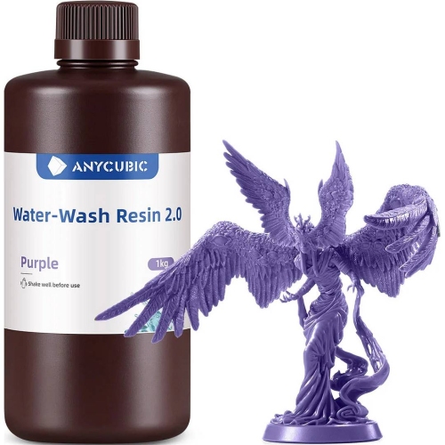Фотополимер Anycubic Water-Wash Resin 2.0 (1 кг)