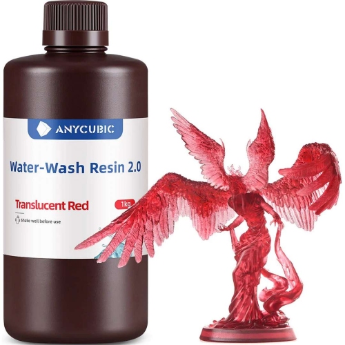 Фотополимер Anycubic Water-Wash Resin 2.0 (1 кг)