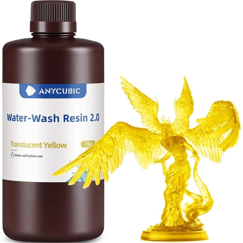 Фотополимер Anycubic Water-Wash Resin 2.0 (1 кг)