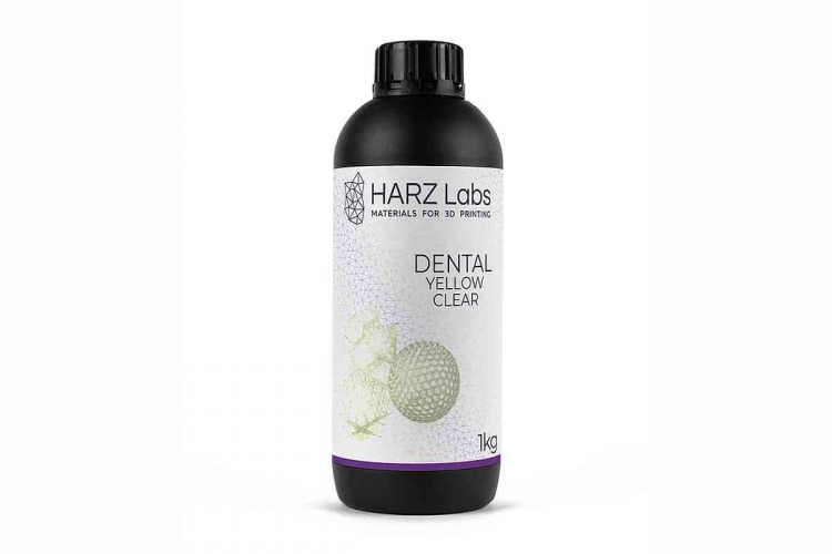 Фотополимер HARZ Labs Dental Yellow Clear (1 кг)