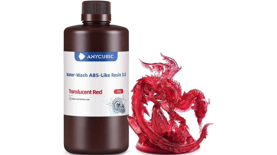 Фотополимер Anycubic Water-Wash ABS-Like Resin 3.0 (1 кг)