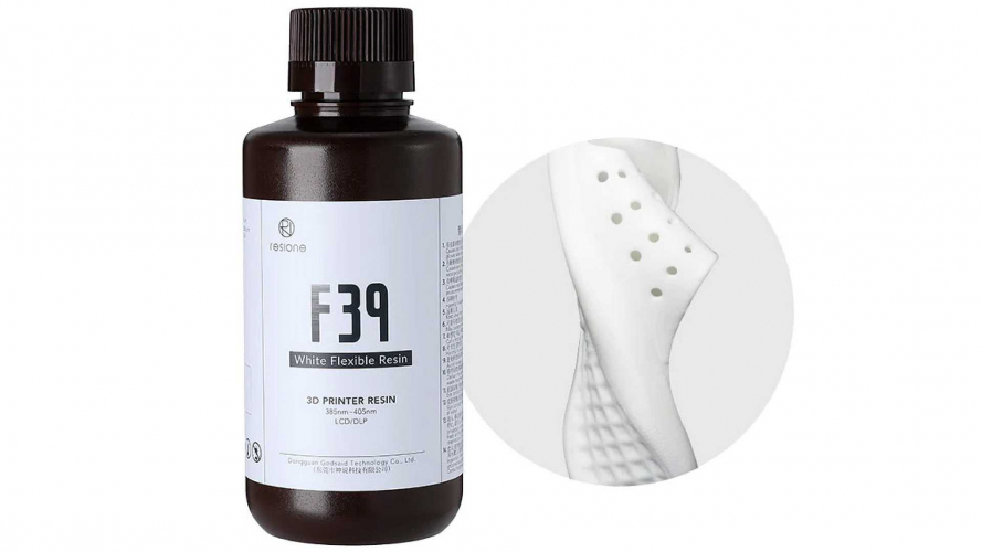 Фотополимер Resione F39 Flexible Resin White (1 кг)