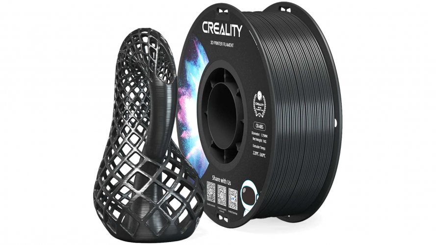 ABS CR series пластик Creality Black 1,75 мм 1 кг