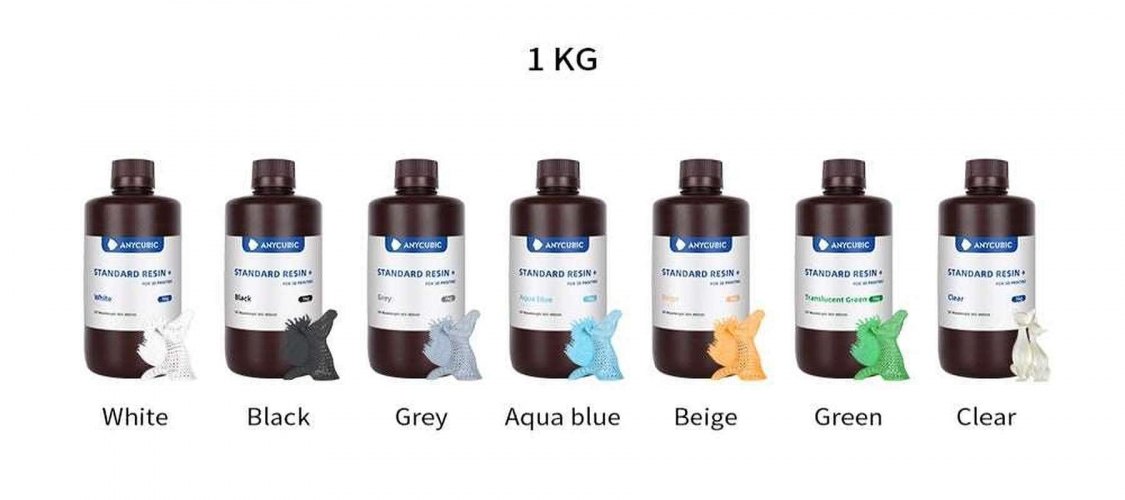 Фотополимер Anycubic Standard Resin+ Beige (1 кг)