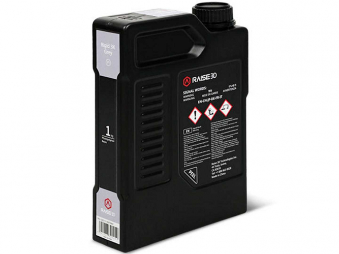 Фотополимер Raise3D Rigid 3K Grey (1 кг)