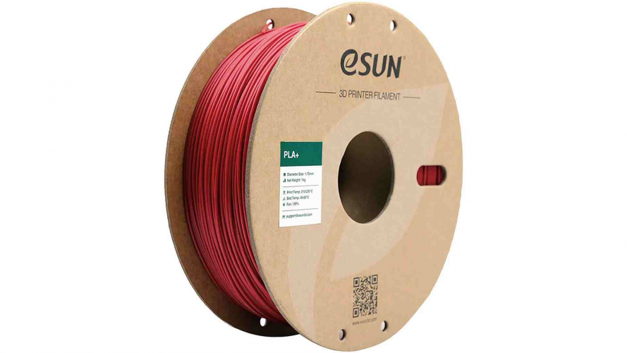 PLA+ пластик ESUN Fire Engine Red 1,75 мм 1 кг