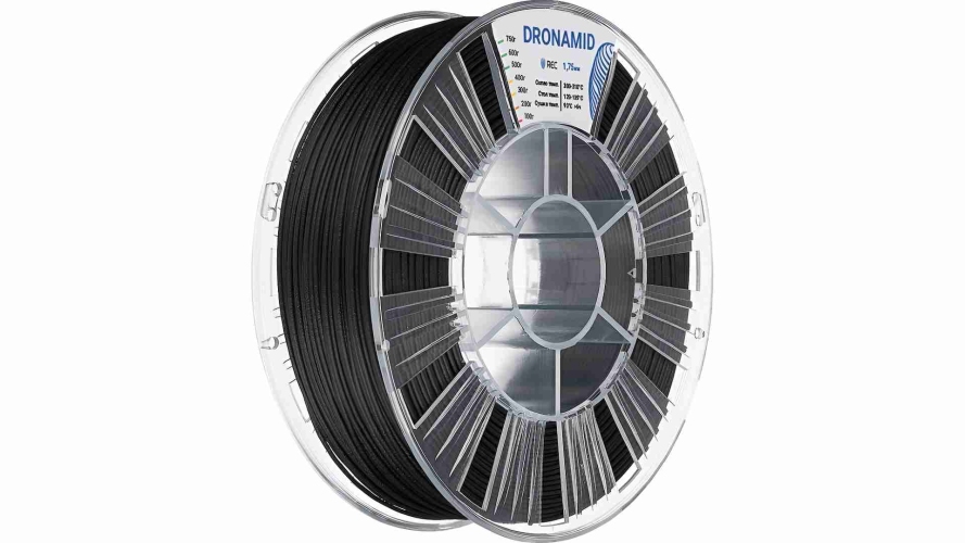 Dronamid (UltraX) пластик REC (PA6+CF30) 1,75 мм 0,75 кг