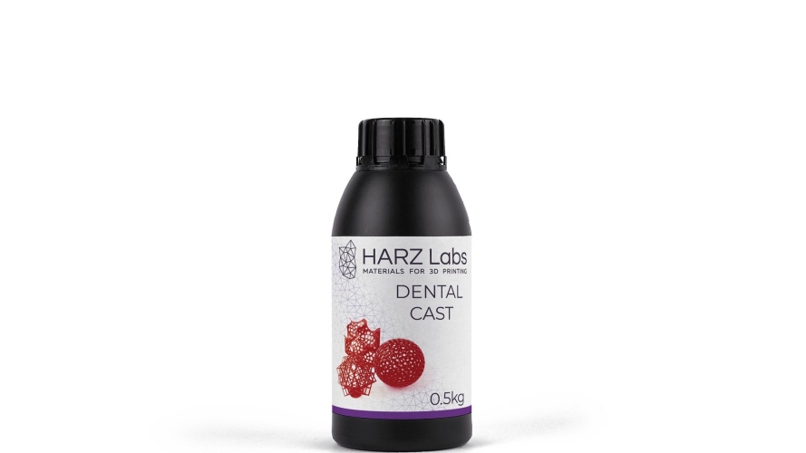Фотополимер HARZ Labs Dental Cast Cherry