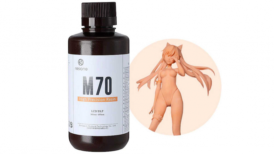 Фотополимер Resione M70 High Precision Resin (1 кг)